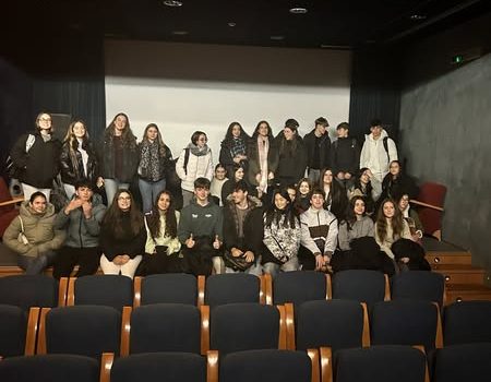 Cine francés en el encuentro con el alumnado del IES «Pedro de Luna», IES «Miguel Servet» e IES «Goya»